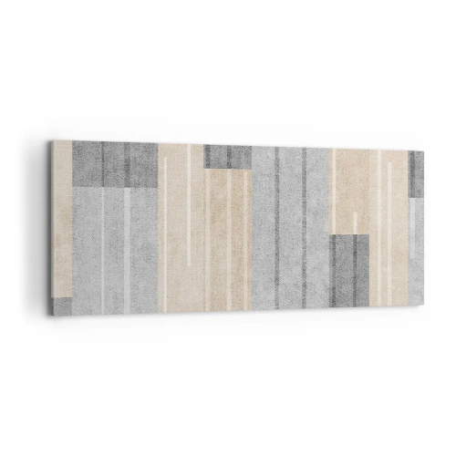 Obraz na płótnie - Kompozycja: trzymać pion - 100x40 cm