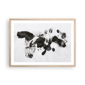 Plakat w ramie jasny dąb - W szaleństwie metoda? - 70x50 cm