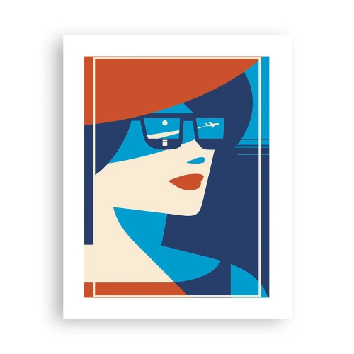 Plakat - Wakacyjna podróż - 40x50 cm