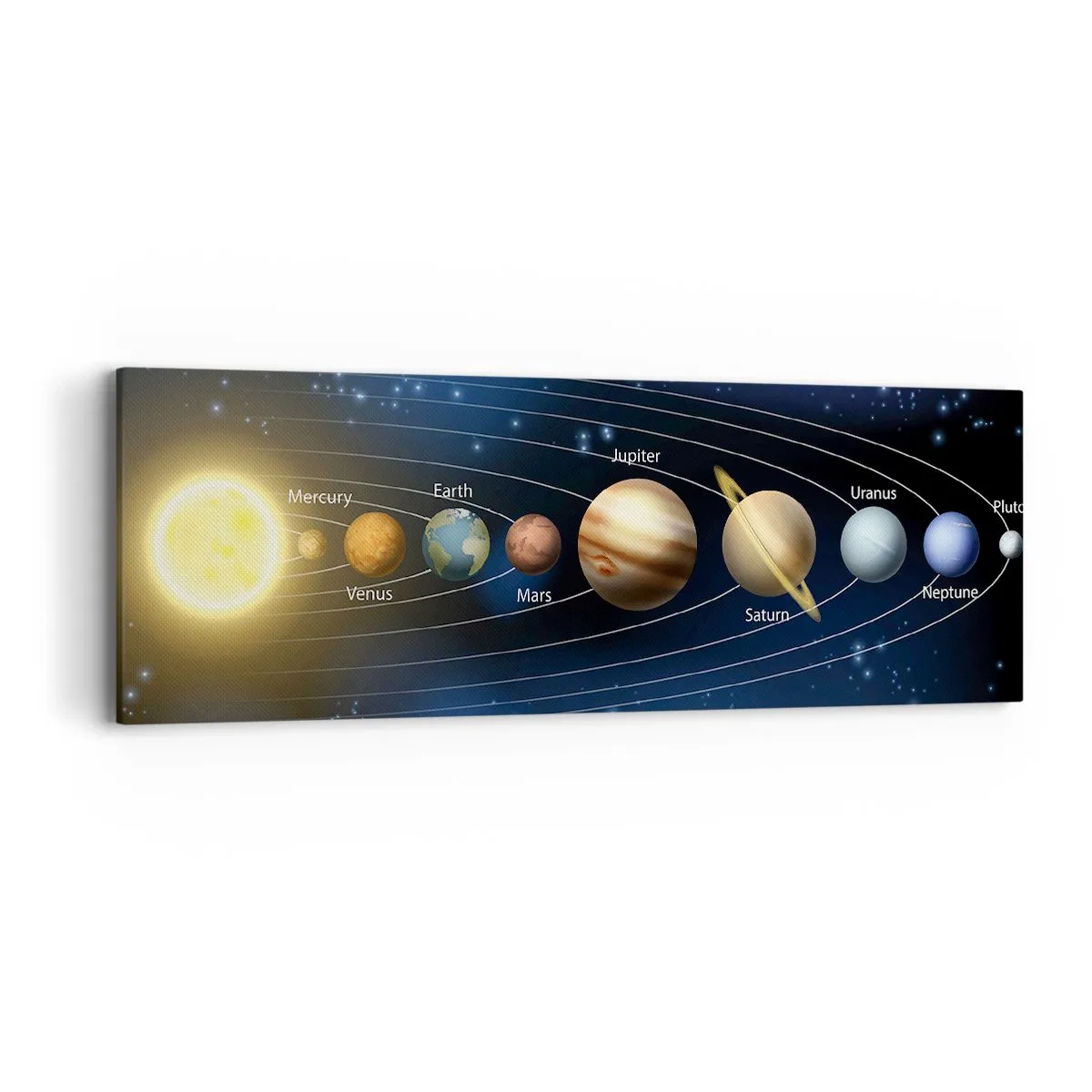 Obraz na płótnie - Jedna z dziesięciu - 90x30 cm