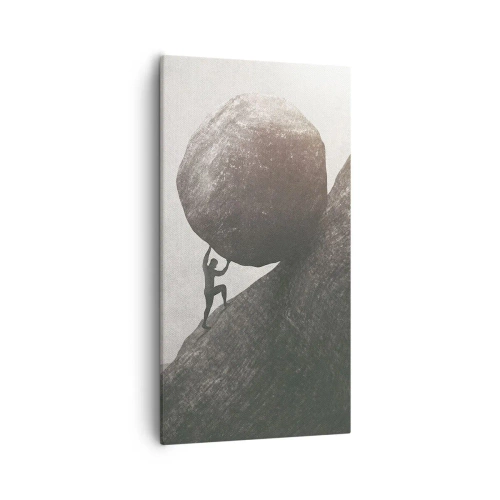 Obraz na płótnie - Wierzę wbrew nadziei - 55x100 cm