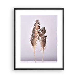 Plakat w czarnej ramie - Przeciw nicości - 40x50 cm