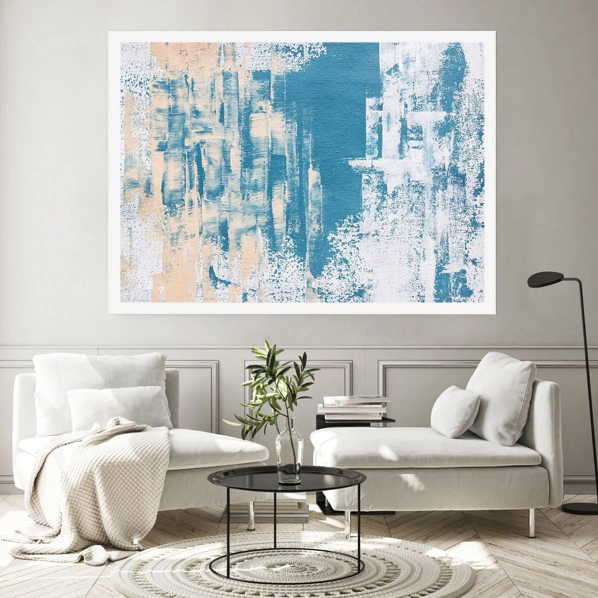 Plakat - Przez lodowy sopel - 70x50 cm