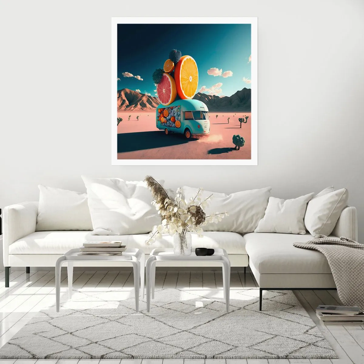 Plakat - Smak wakacji - 50x50 cm