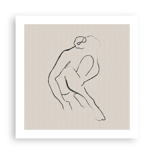 Plakat - Szkic intymny - 50x50 cm
