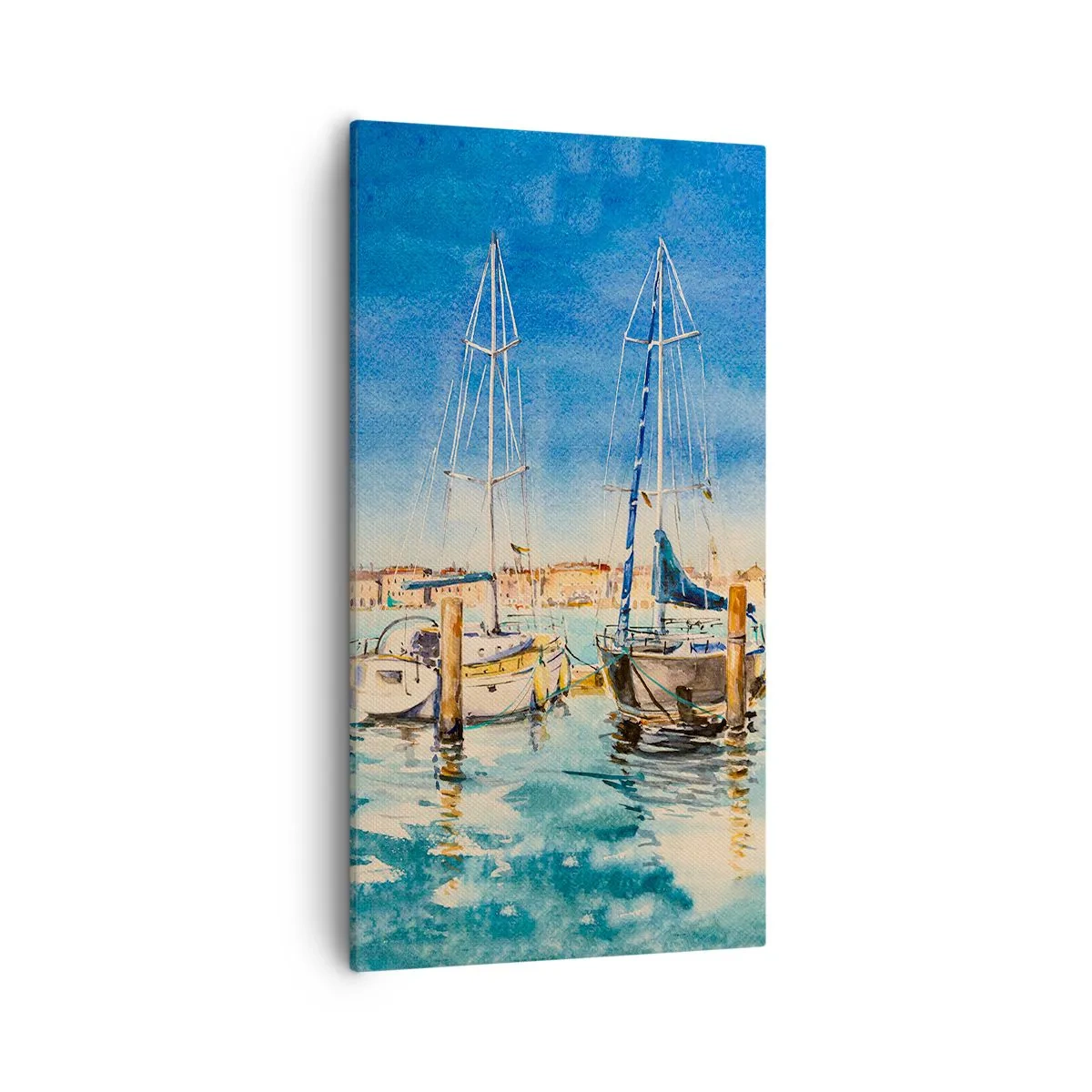 Obraz na płótnie - Słoneczna laguna - 55x100 cm