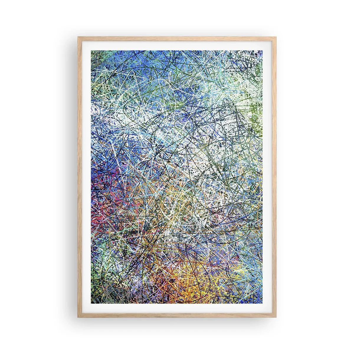 Plakat w ramie jasny dąb - To nie takie proste - 70x100 cm