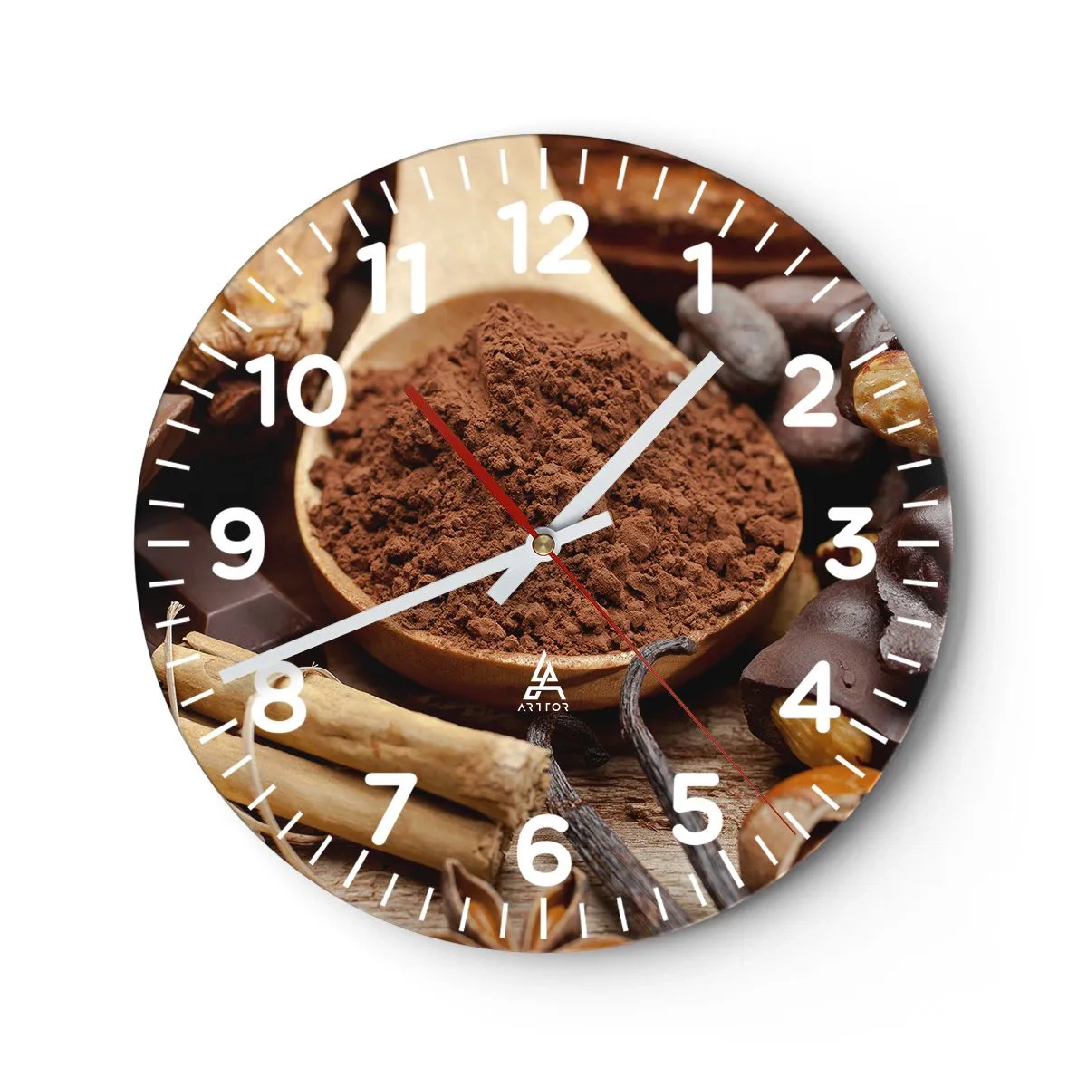 Zegar ścienny - Najlepsza na smutki - 30x30 cm