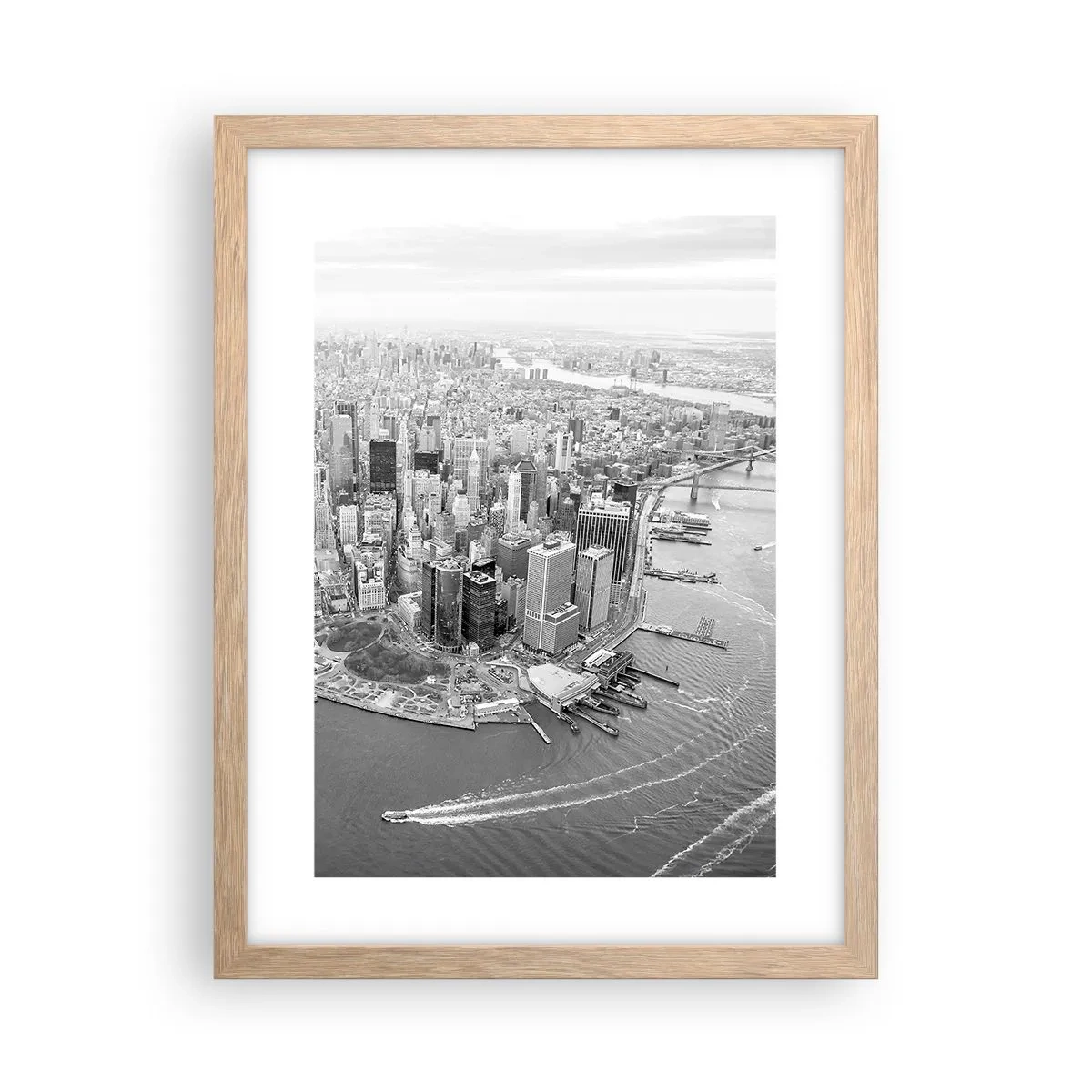 Plakat w ramie jasny dąb - Jak nie pokochać? - 30x40 cm