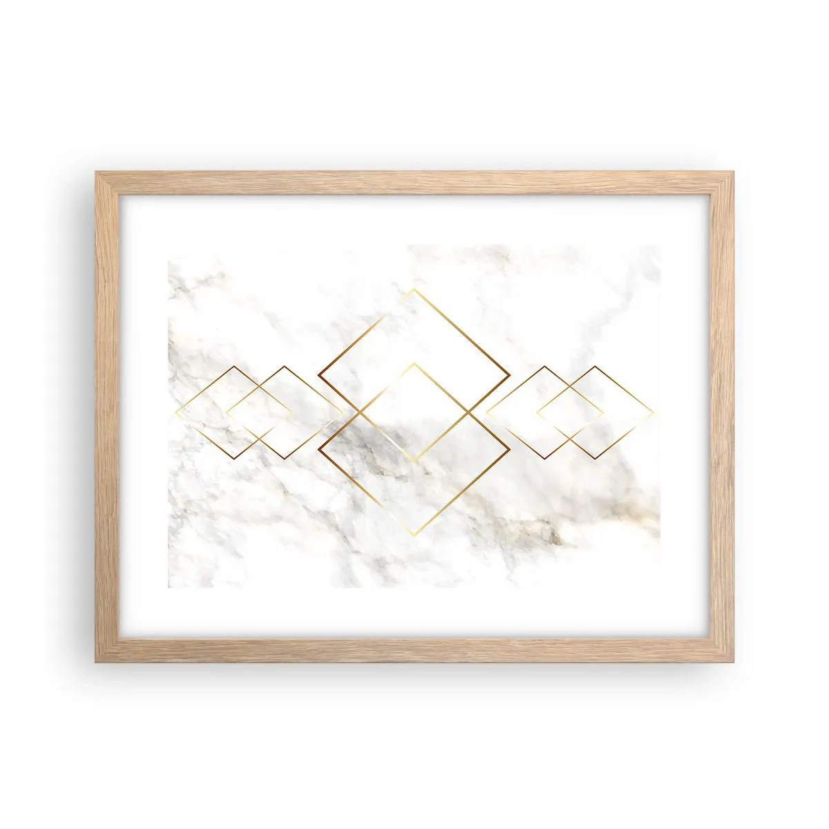 Plakat w ramie jasny dąb - Widok na nieskończoność - 40x30 cm