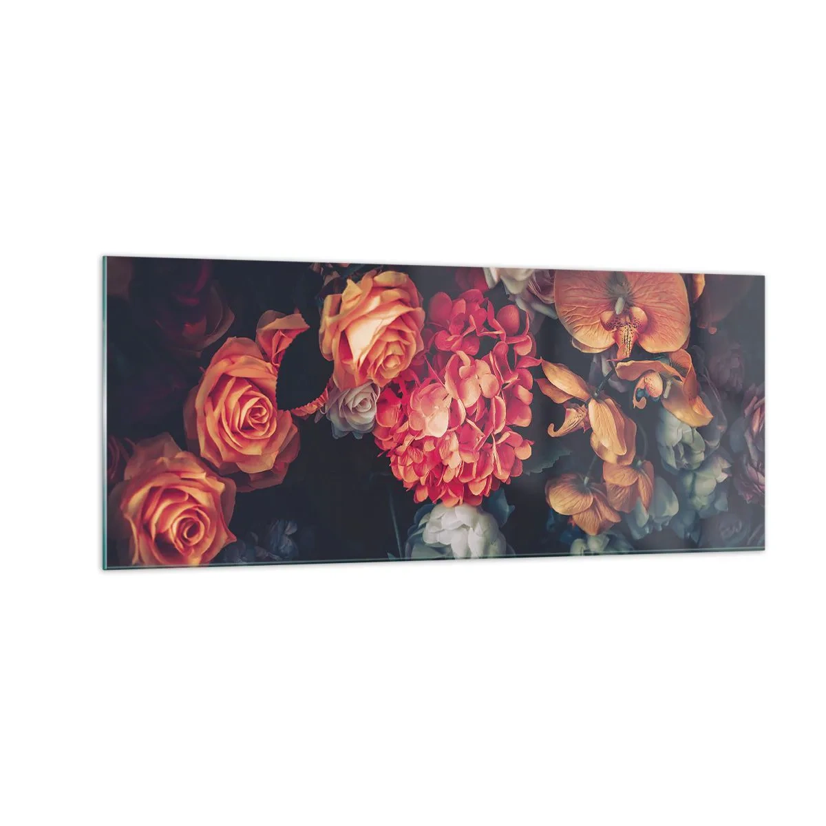 Obraz na szkle - Jak u holenderskich mistrzów - 100x40 cm