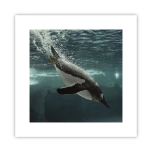 Plakat - Witaj w moim świecie - 30x30 cm