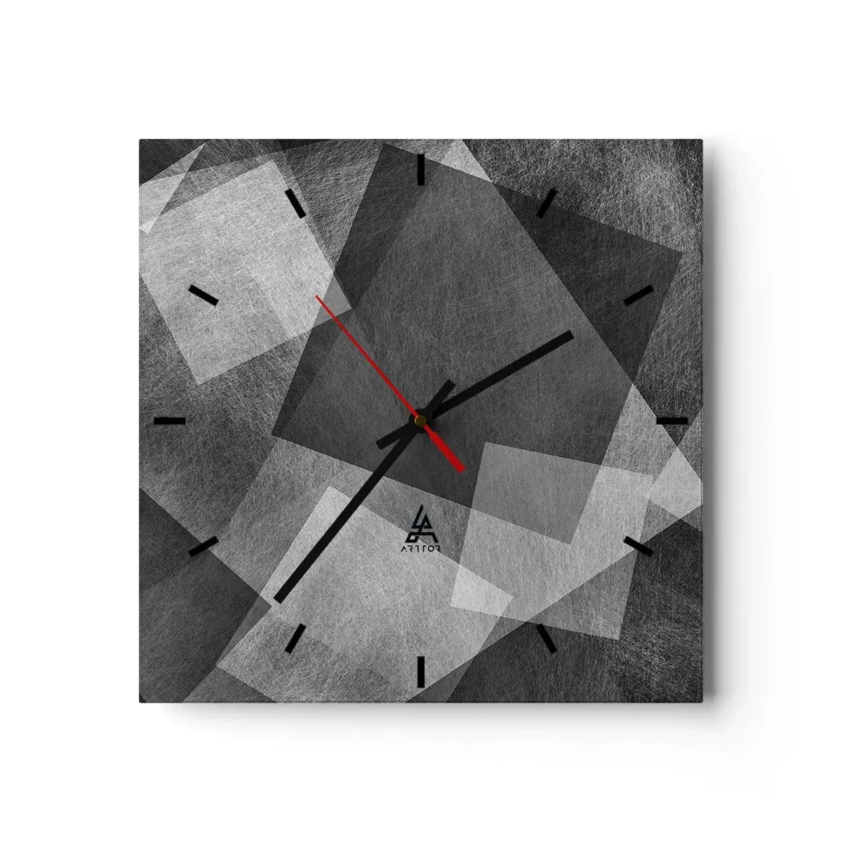 Zegar ścienny - Odwieczny symbol trwałości i porządku - 40x40 cm