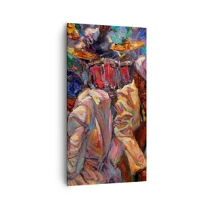 Obraz na płótnie - W jednym rytmie - 55x100 cm