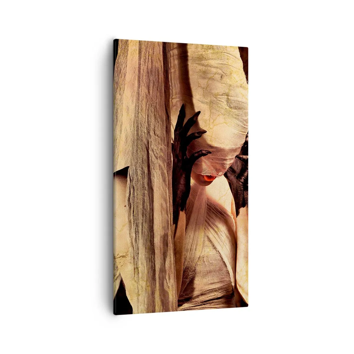 Obraz na płótnie - Między dobrem a złem - 55x100 cm