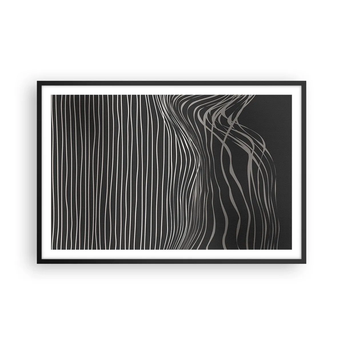 Plakat w czarnej ramie - Rytm i akcent - 91x61 cm