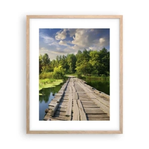Plakat w ramie jasny dąb - Lato, lato wszędzie - 40x50 cm