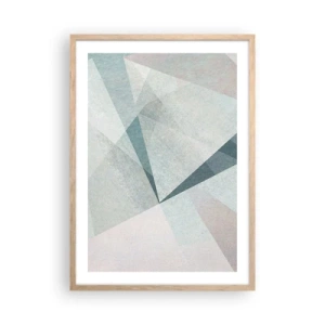Plakat w ramie jasny dąb - Spokojnie choć dynamicznie - 50x70 cm