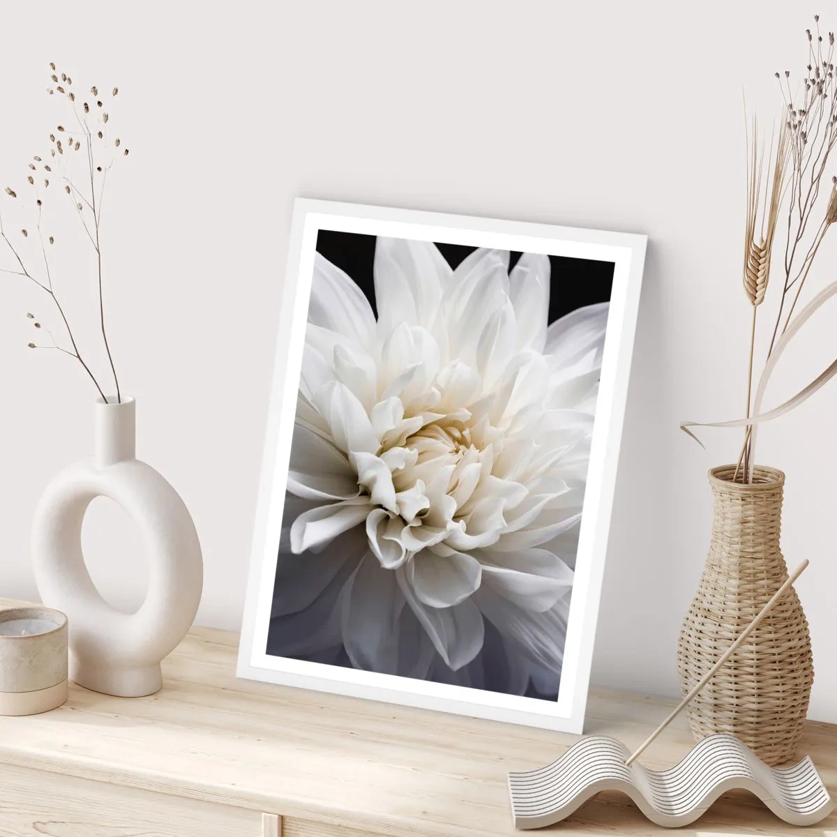 Plakat w białej ramie - Poranek Panny Młodej - 30x40 cm