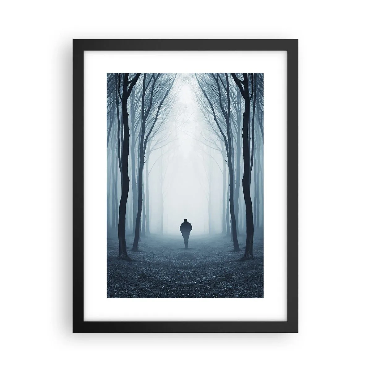 Plakat w czarnej ramie - I wszystko proste i jasne - 30x40 cm