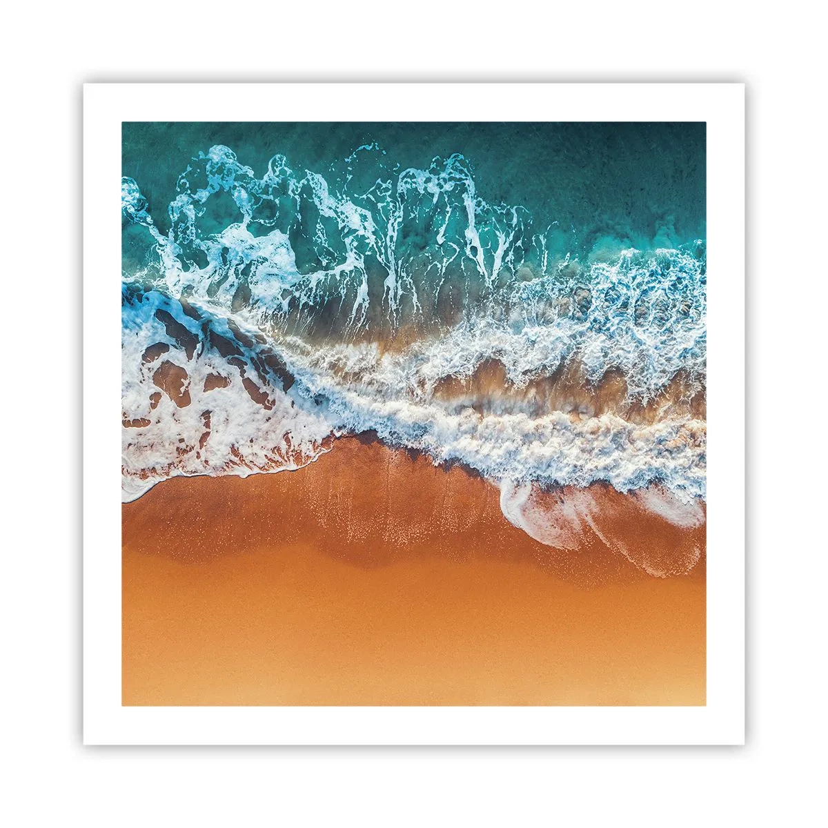 Plakat - Zawsze w parze - 60x60 cm