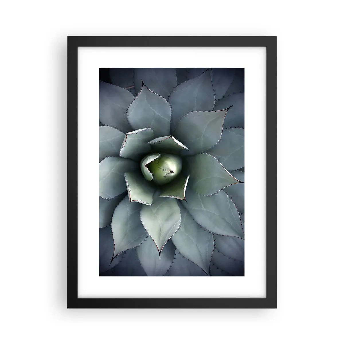 Plakat w czarnej ramie - Wabi i przestrzega - 30x40 cm