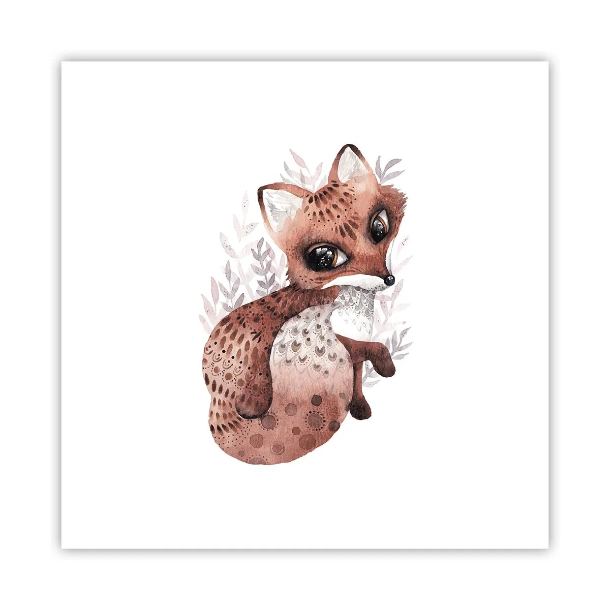 Plakat - Tylko pokochać - 30x30 cm