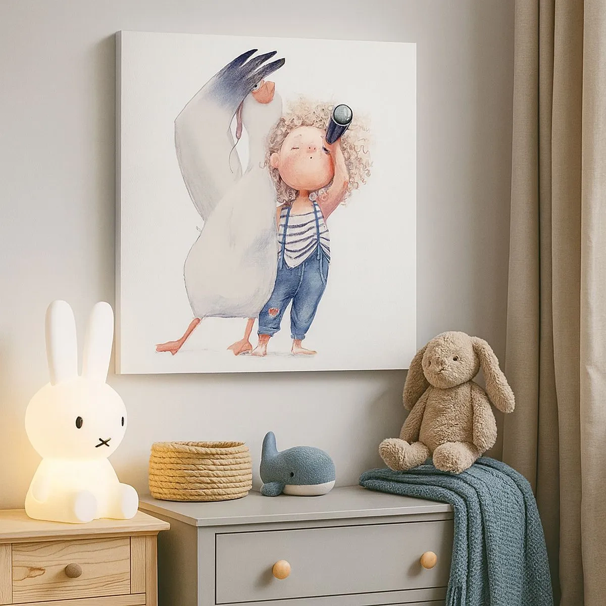 Obraz na płótnie - Plan wielkiej podróży - 30x30 cm