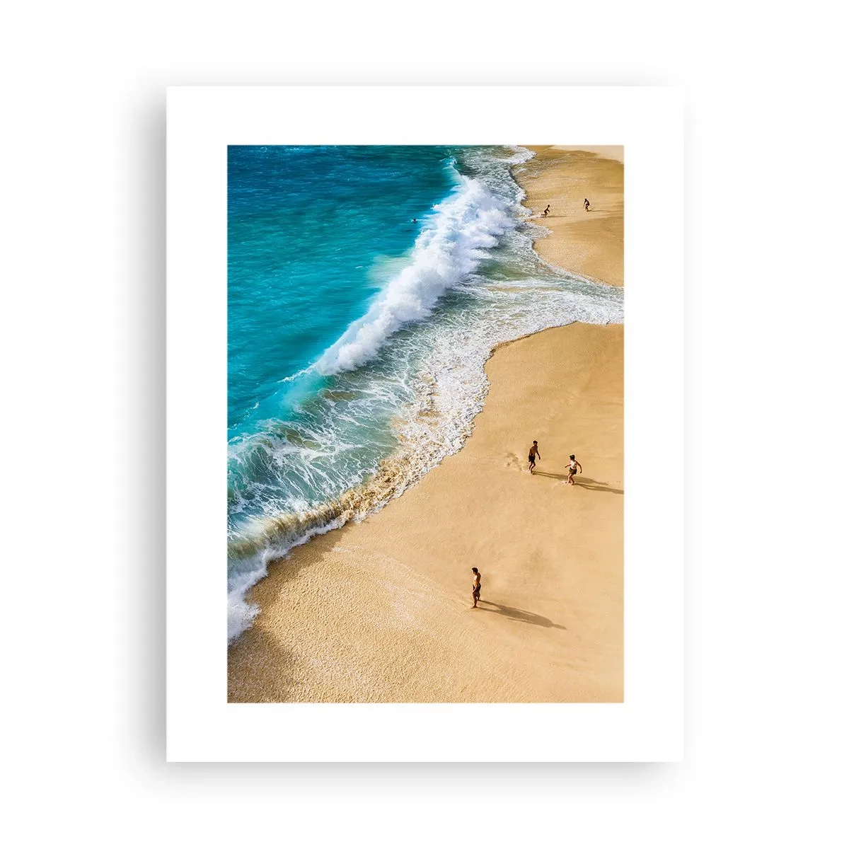 Plakat - A potem słońce, plaża… - 30x40 cm