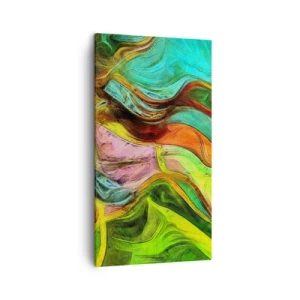 Obraz na płótnie - Ruch to życie - 45x80 cm