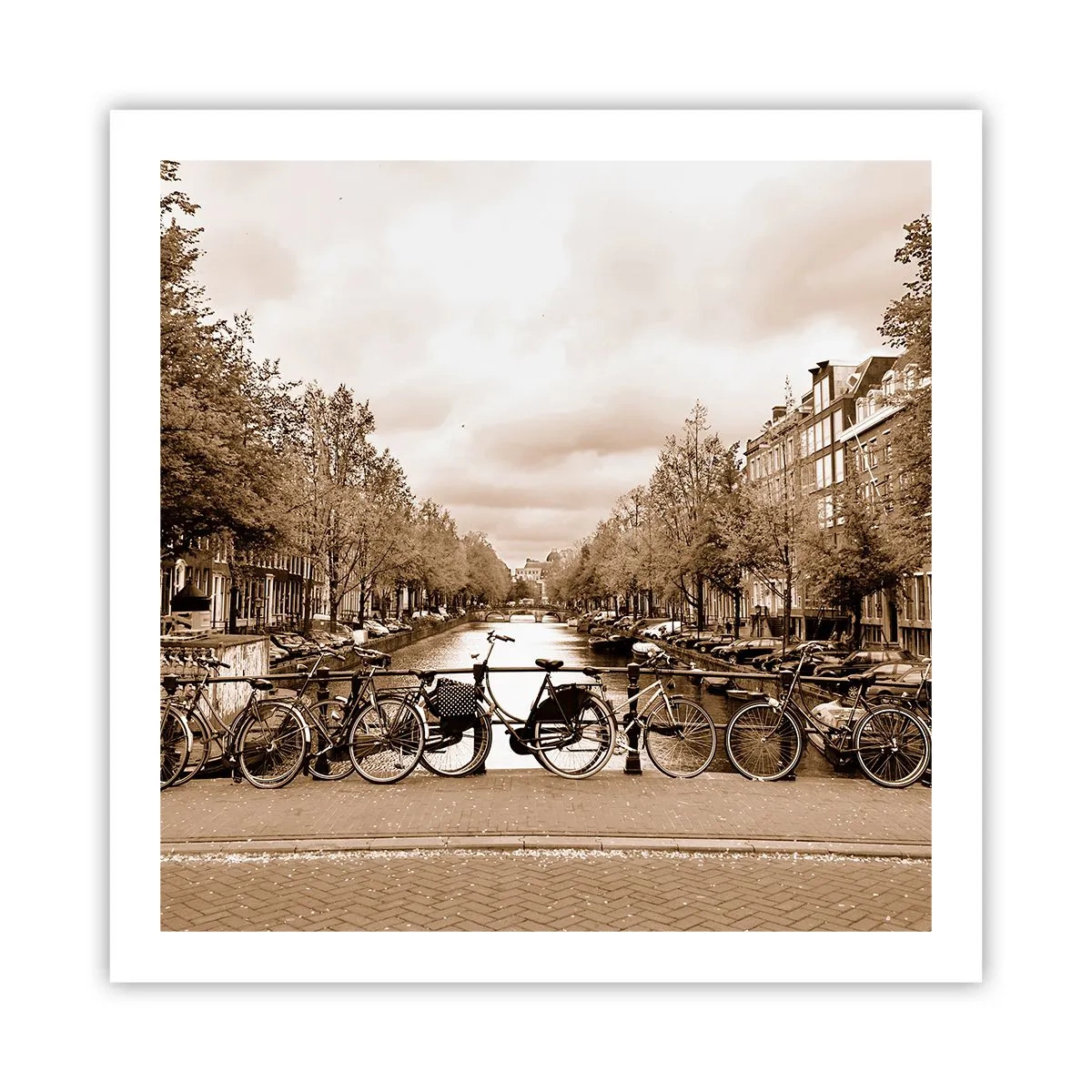 Plakat - Holenderskie klimaty - 60x60 cm