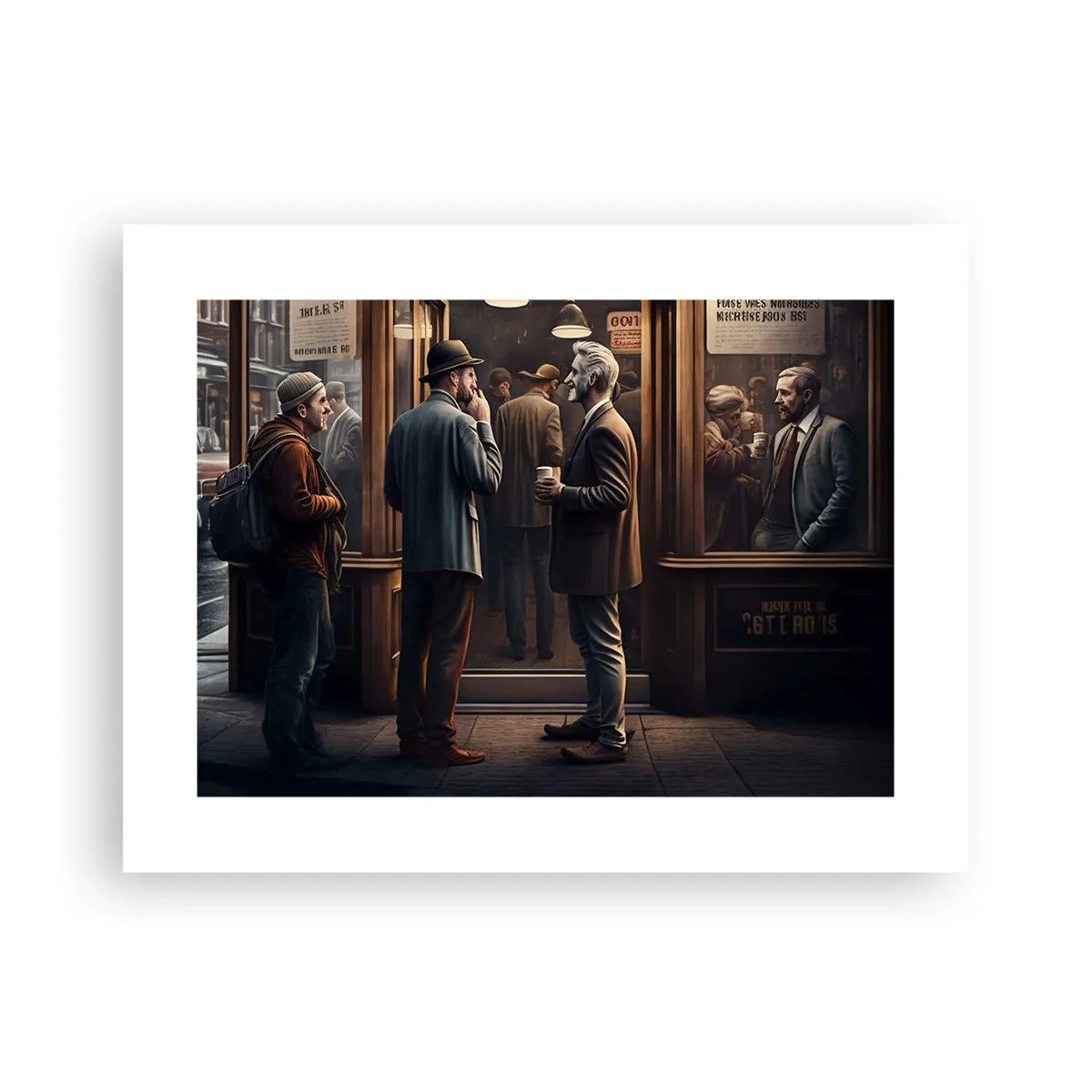 Plakat - Dobra chwila dnia - 40x30 cm