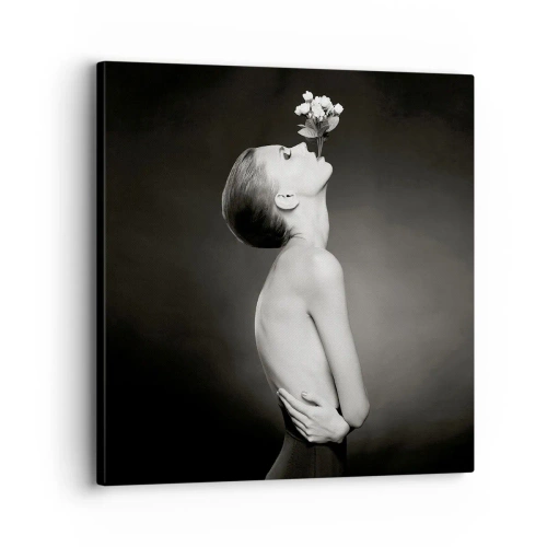 Obraz na płótnie - Ekscentryczna elegancja - 30x30 cm