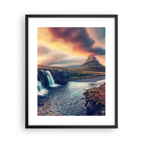 Plakat w czarnej ramie - W majestacie przyrody - 40x50 cm