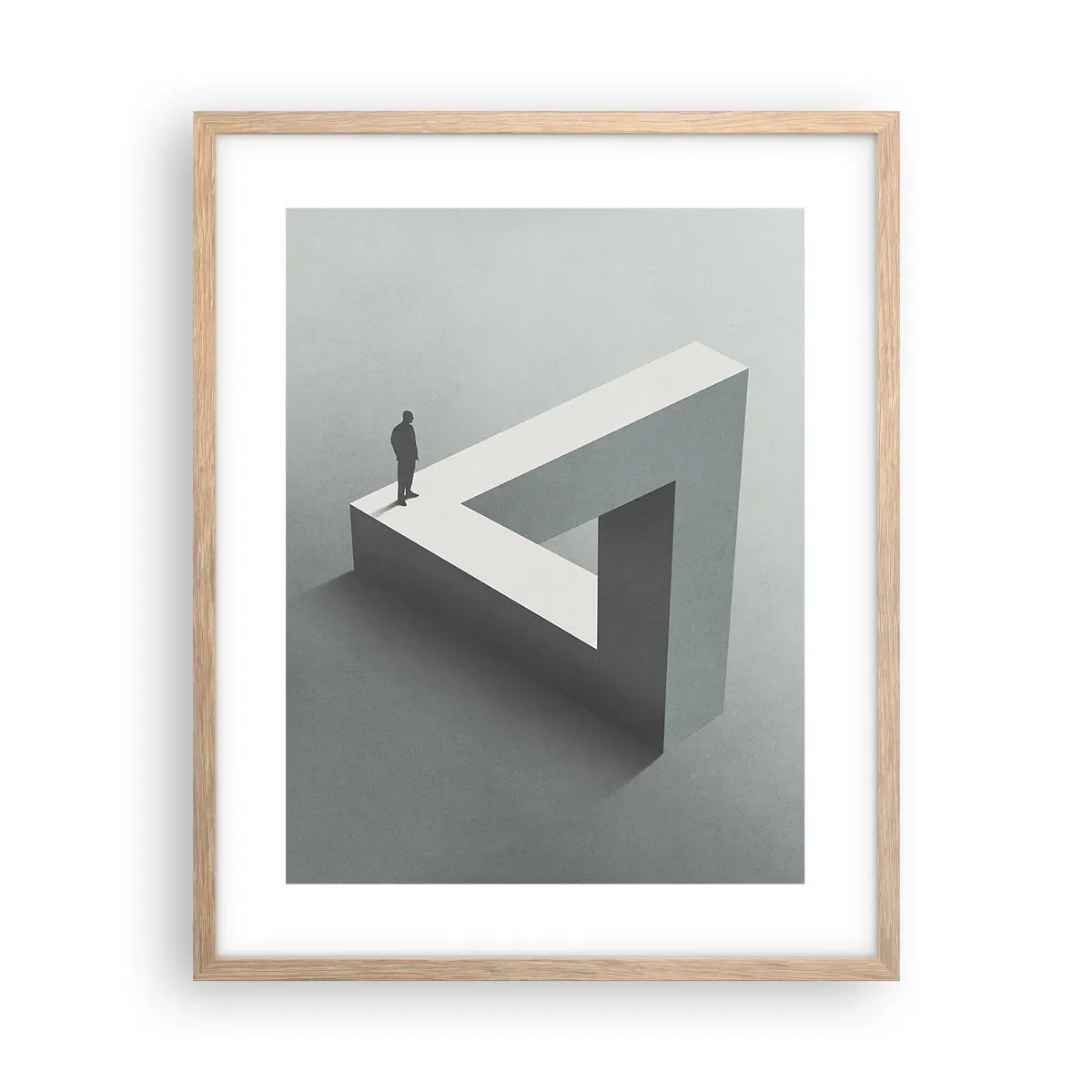 Plakat w ramie jasny dąb - A jednak możliwe - 40x50 cm