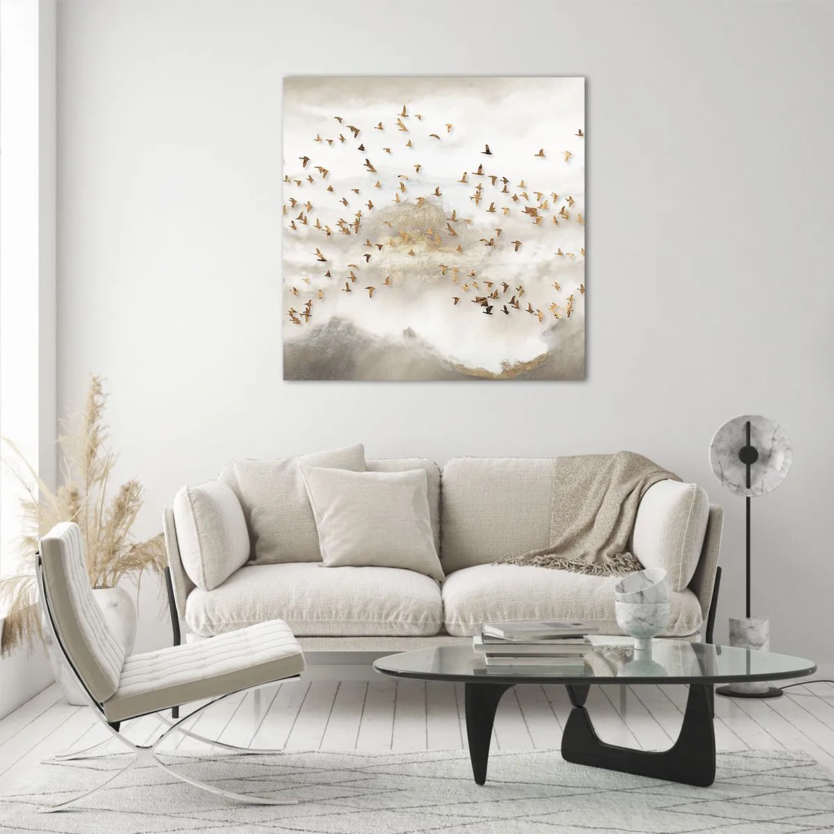 Obraz na szkle - Już czas… - 60x60 cm