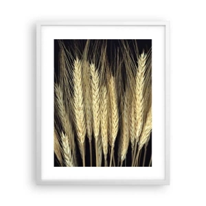 Plakat w białej ramie - Rustykalna magia - 40x50 cm