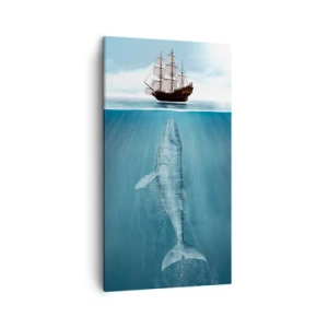 Obraz na płótnie - Lepiej nie wiedzieć - 45x80 cm