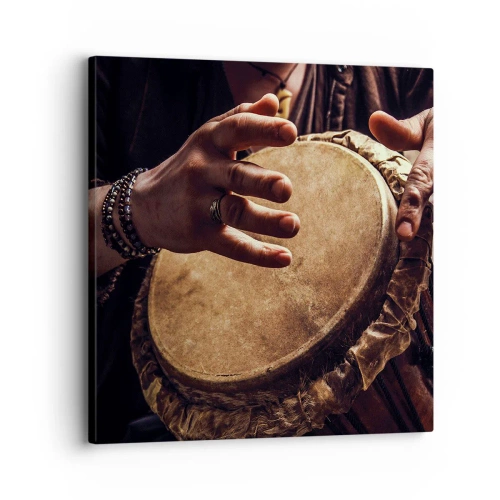 Obraz na płótnie - W rytmie serca - 30x30 cm