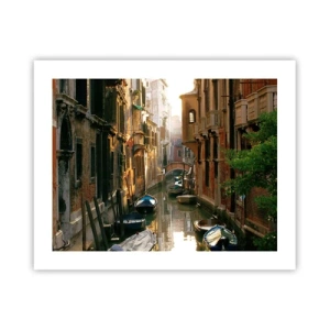 Plakat - W weneckim zaułku - 50x40 cm
