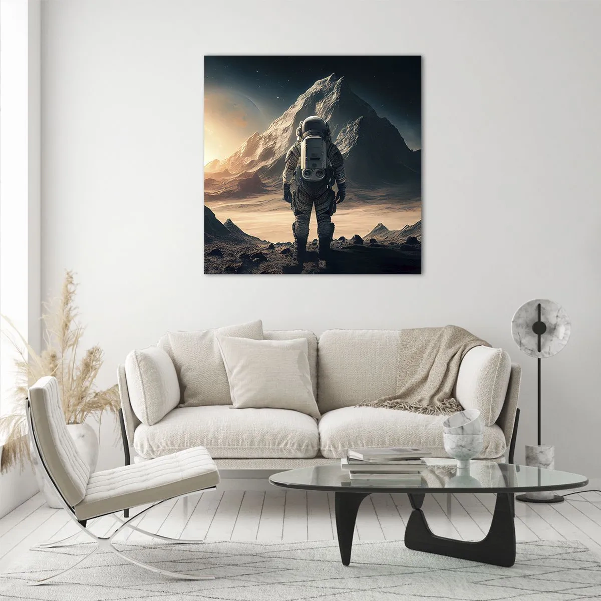 Obraz na szkle - Nowe wyzwanie - 60x60 cm