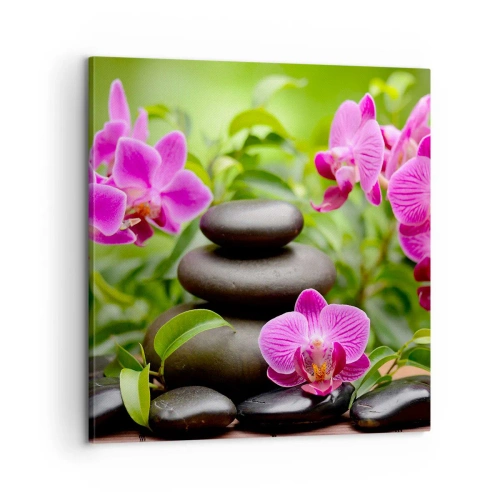 Obraz na płótnie - Piramida spokoju - 60x60 cm