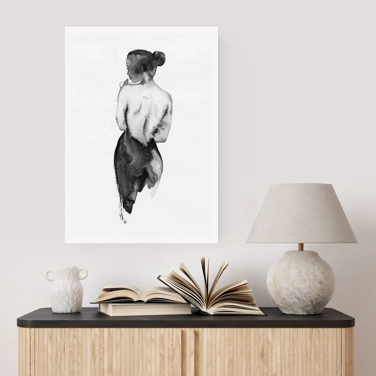 Plakat - Przy niej świat znika - 70x100 cm