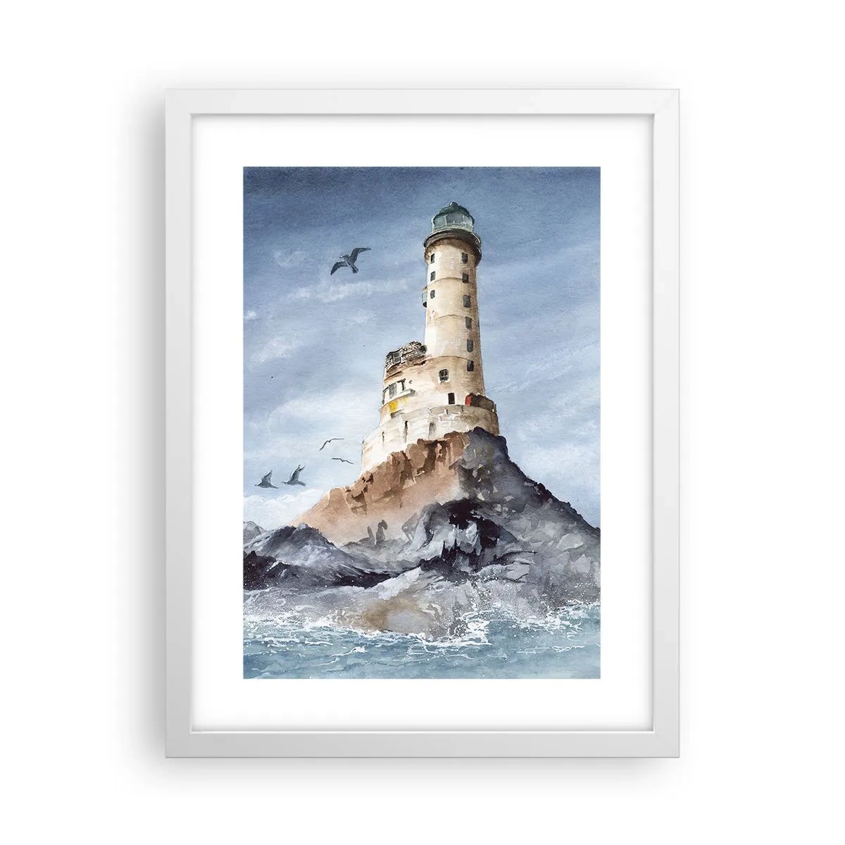 Plakat w białej ramie - Niezwyciężona - 30x40 cm