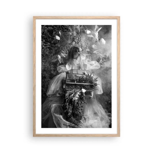 Plakat w ramie jasny dąb - Sama Matka – Natura - 50x70 cm