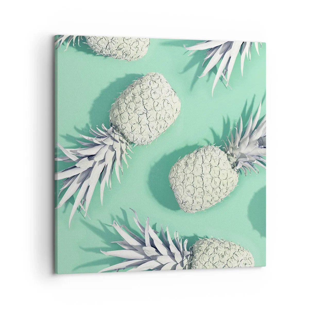 Obraz na płótnie - świetnie komponują się z miętą - 50x50 cm