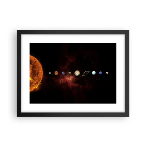 Plakat w czarnej ramie - Nasza okolica - 40x30 cm