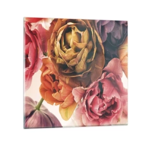 Obraz na szkle - Święto życia - 50x50 cm