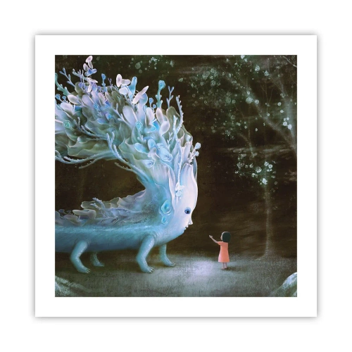 Plakat - Fantastyczne spotkanie - 50x50 cm