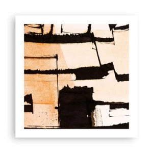 Plakat - Jednak porządek - 50x50 cm